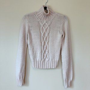 Banana Republic Knit Turtleneck Crop Sweater